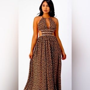 Leopard Maxi Dress